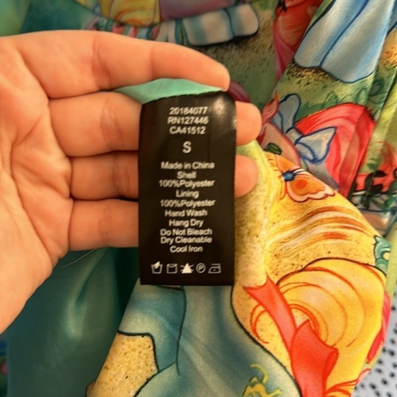 Too Fast My Little Pony Fit and Flare Skater Dress Novelty Print Size Small - Picture 5 of 5